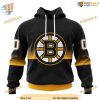 Black and Gradient Special NHL Boston Bruins Hoodie 3D