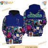 Blue Disney Villains 3D Hoodie