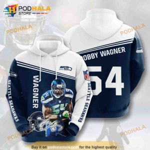 Bobby Wagner Seattle Seahawks 3D Printed Hoodie