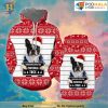 Boston Terrier I Knocked Over The Christmas Tree 3D Funny Hoodie Christmas