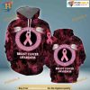 Breast Cancer Awareness All Over Printed 3D Hoodie Sweatshirt