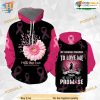 Breast Cancer Awareness Husband Love 3D Hoodie Sweatshirt