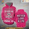 Breast Cancer He Kept That Promise 3D Hoodie Sweatshirt