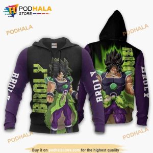 Broly Anime Manga Dragon Ball 3D Hoodie