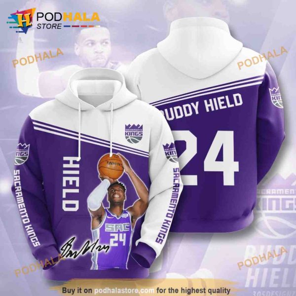 Buddy Hield Sacramento Kings 3D Printed Hoodie