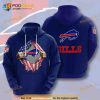 Buffalo Bills 3D Hoodie Sweatshirt Dark Blue