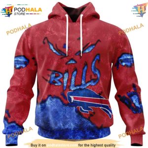 Buffalo Bills Hoodie 3D Devil Eyes