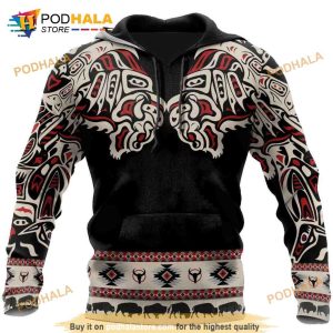 Buffalo Myth – Native American 3D Hoodie