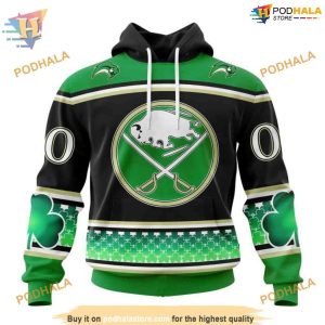 Buffalo Sabres 3D Hoodie for St Patrick’s Personalized NHL Unisex Gear