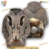 Bunny Full All Over Printed Funny Animal Costume 3D Hoodie Sweatshirt