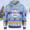 Busch Latte Beer Christmas 3D Hoodie Sweatshirt