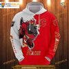 Calgary Flames Cartoon Graphic 3D Hoodie