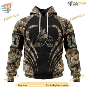 Camo Hunting Special NHL Arizona Coyotes Hoodie 3D