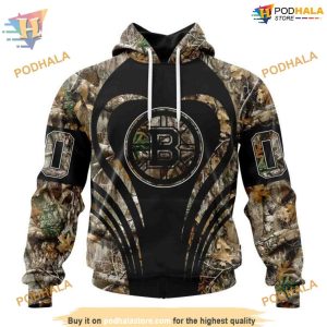 Camo Hunting Special Personalized NHL Boston Bruins Hoodie 3D