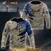 Camo Nebraska 3D Hoodie Sweatshirt