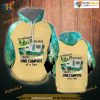 Camping All Over Printed 3D Hoodie Sweatshirt