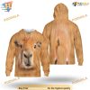 Capybara Costume Full All Over Printed 3D Hoodie Sweatshirt