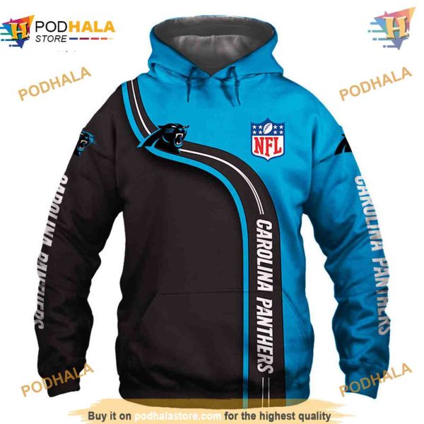 Carolina Panthers Hoodie 3D Cute Design