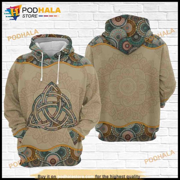 Celtic Viking Mandala 3D Printed Hoodie