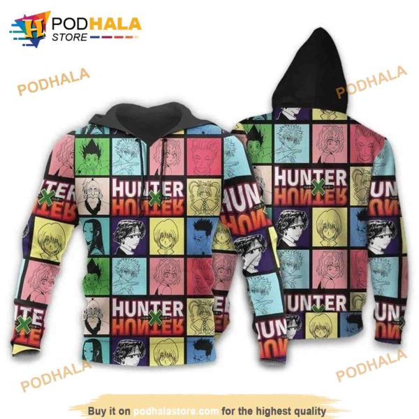 Characters Hunter X Hunter Anime Manga 3D Hoodie Sweatshirt