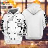 Chef Personalized Name White Unisex 3D Hoodie Sweatshirt