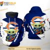 Chicago Bears NFL Baby Yoda Team 3D Hoodie Sweatshirt