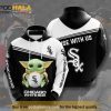 Chicago White Sox Baby Yoda 3D Hoodie All Over Print