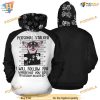 Chihuahua Stalker Pattern On Black Unisex 3D Christmas Hoodie