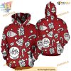 Christmas Anime Hoodie with 3D Jack Sally