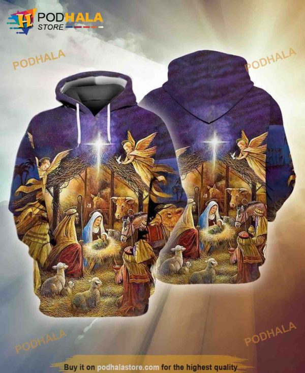 Christmas Eve 3D Hoodie Sweatshirt