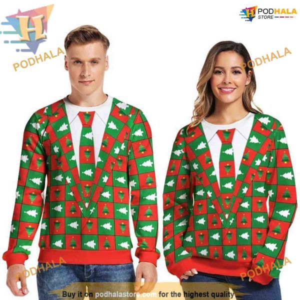 Christmas Tree 3D Printed Sweatshirt 3D Hoodie