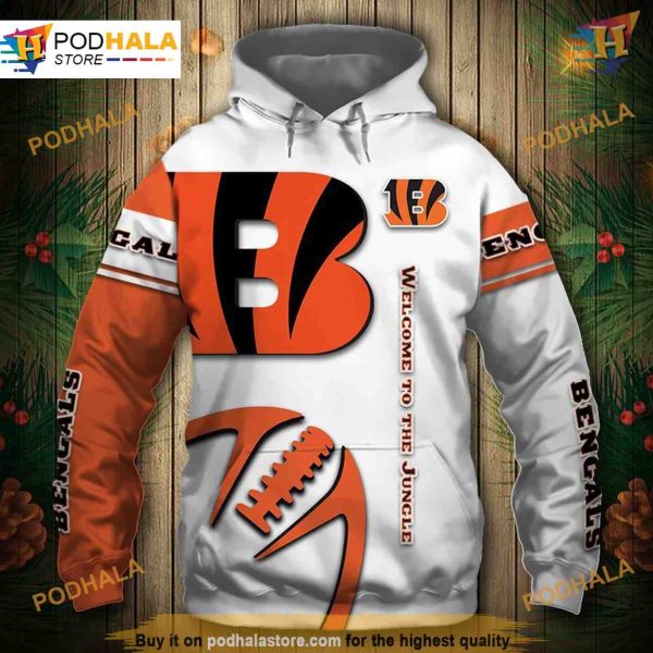 Cincinnati Bengals 3D Graphic Hoodie