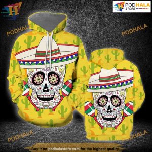 Cinco De Mayo Mexican All Over Printed 3D Hoodie Sweatshirt