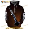 Clarinet Aop All Over Printed Unisex 3D Hoodie Sweatshirt