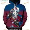 Colorado Avalanche Ultra-Cool 3D Hoodie