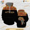 Colorful Africa Vintage All Over Printed 3D Hoodie Sweatshirt