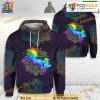 Colorful Unicorn Mandala Rainbow All Over Printed 3D Hoodie Sweatshirt