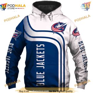 Columbus Blue Jackets Pullover 3D Hoodie