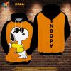 Cool Snoopy Wear Sunglasses Over Print 3D Hoodie Sweatshirt