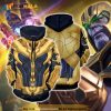 Costume Thanos Cosplay Suit 3D Printed Hoodie