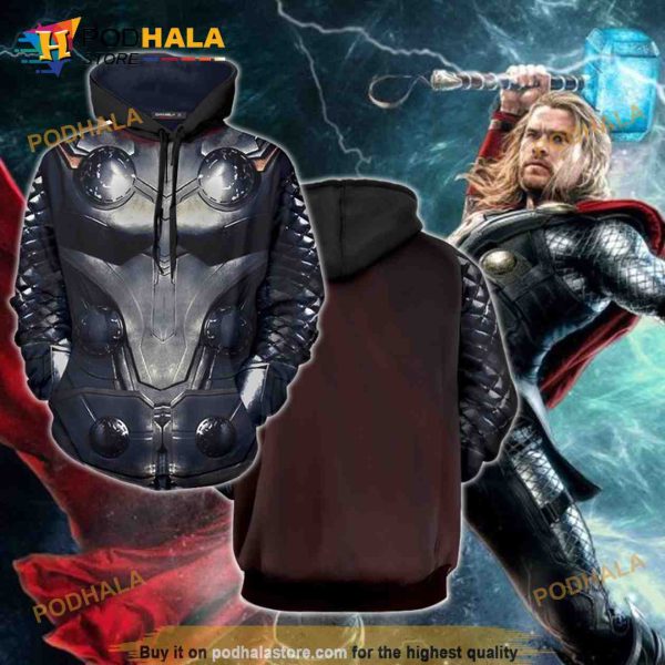 Costume Thor Cosplay Suit 3D Printed Hoodie