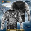 Cozy Viking Tattoo All Over Printed Custom 3D Hoodie Sweatshirt