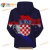 Croatia Flag 3D Hoodie Sweatshirt Shirt