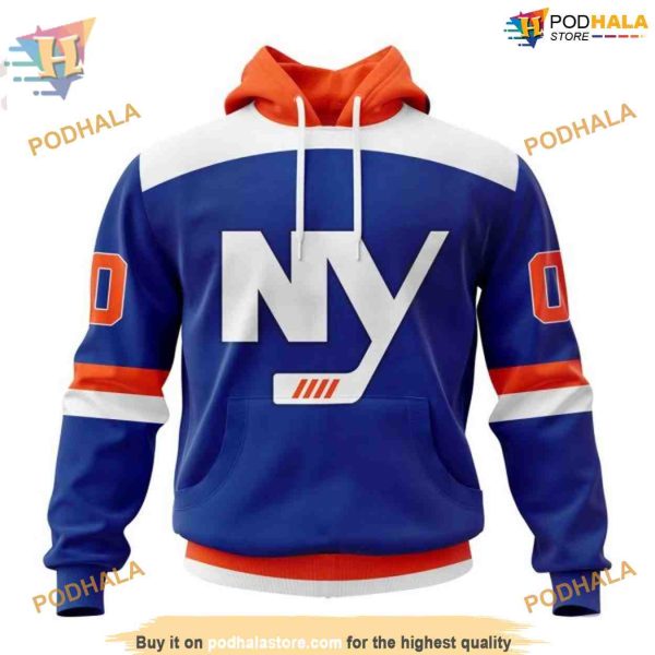 Custom 2023 Alternate Kits NHL New York Islanders Hoodie 3D