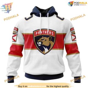 Custom 2023 Away Kits NHL Florida Panthers Hoodie 3D Sweatshirt