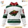 Custom 2023 Away Kits NHL Minnesota Wild Hoodie 3D