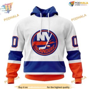 Custom 2023 Away Kits NHL New York Islanders Hoodie 3D