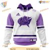 Custom 2023 Hockey Fight Cancer NHL Columbus Blue Jackets Hoodie 3D