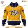 Custom 2023 Home Kits NHL Nashville Predators Hoodie 3D