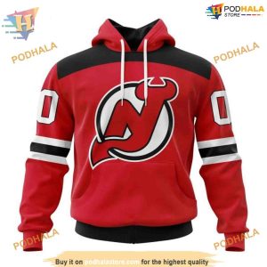 Custom 2023 Home Kits NHL New Jersey Devils Hoodie 3D